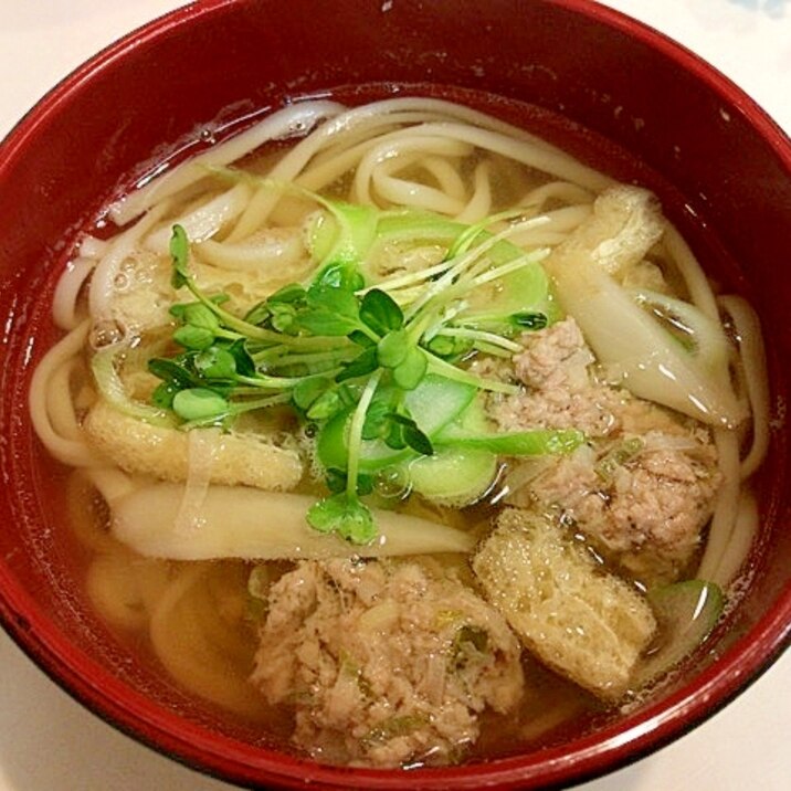 あったまるう〜☆里芋だんごうどん